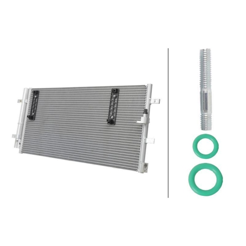 HELLA Kondensator, Klimaanlage >>> Easy2Fit <<< 8FC 366 221-321
