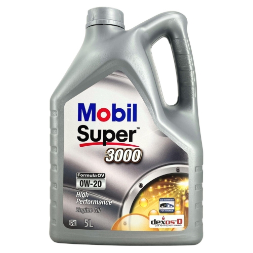 Motor&ouml;l Mobil Super 3000 Formula OV 0W-20 OPEL A20 GM dexosD - 5 Liter 156283