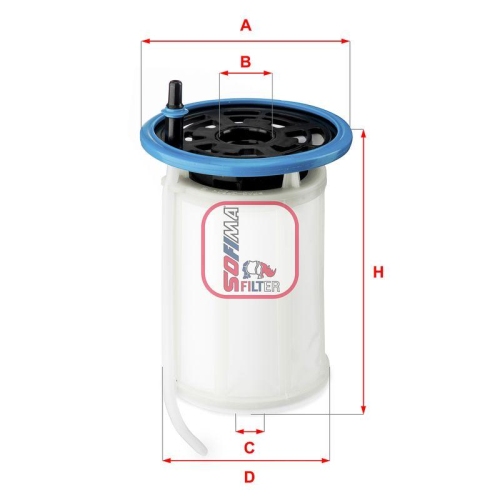 SOFIMA Kraftstofffilter S 6079 NE
