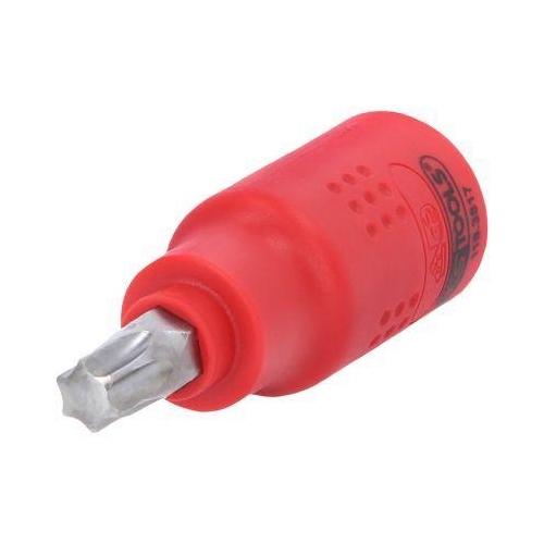3/8 Zoll Isolierte Bit-Stecknuss Torx, T45, 60mm KS TOOLS 118.3817