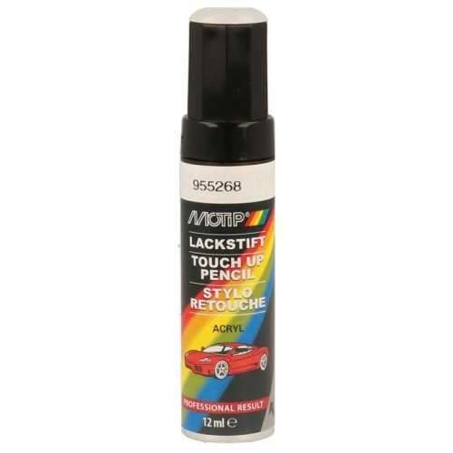 Lackstift Autolackreparatur Autofarbe Kompakt weiss metallic 12 ml 955268