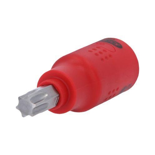3/8 Zoll Isolierte Bit-Stecknuss Torx, T50, 60mm KS TOOLS 118.3818