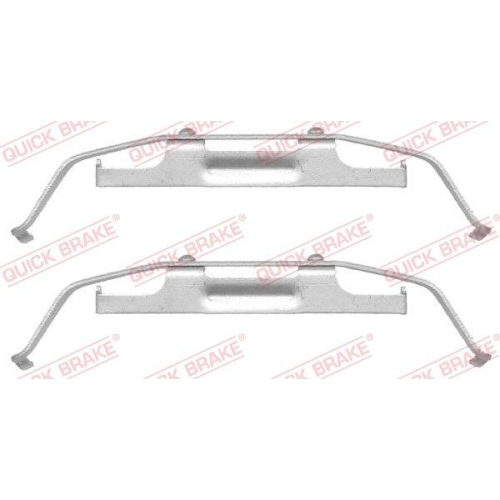 QUICK BRAKE Zubehörsatz, Scheibenbremsbelag 109-1642