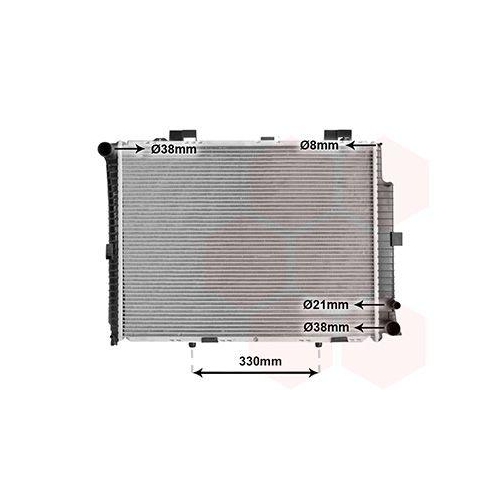 VAN WEZEL K&uuml;hler, Motork&uuml;hlung 30002208