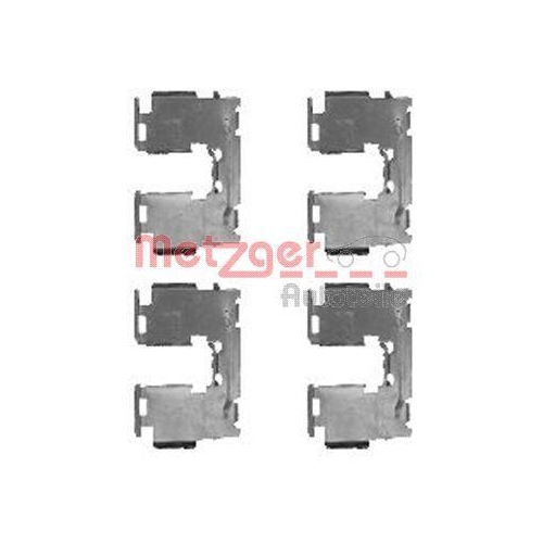 METZGER AUTOTEILE Zubeh&ouml;rsatz, Scheibenbremsbelag GREENPARTS 109-1760