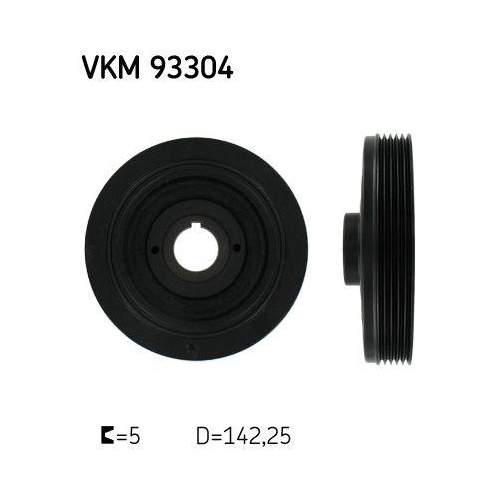 SKF Riemenscheibe, Kurbelwelle VKM 93304