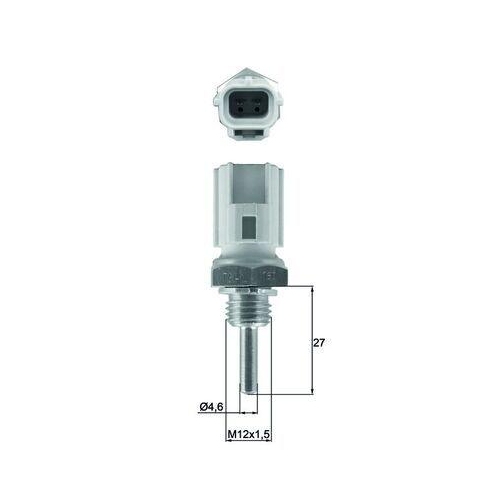 MAHLE Sensor, K&uuml;hlmitteltemperatur BEHR TSE 30