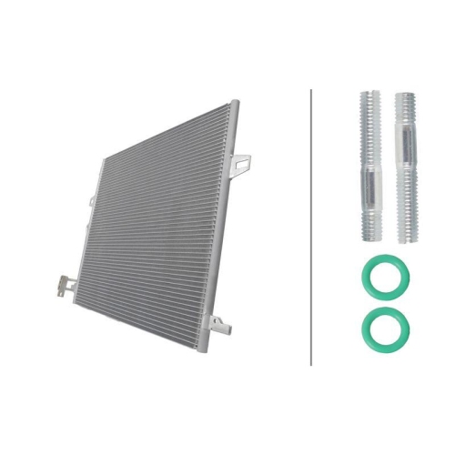 HELLA Kondensator, Klimaanlage >>> Easy2Fit <<< 8FC 366 221-361