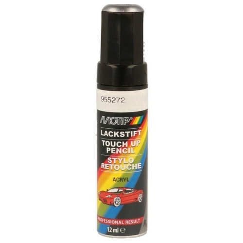 Lackstift Autolackreparatur Autofarbe Kompakt grau metallic 12 ml 955272