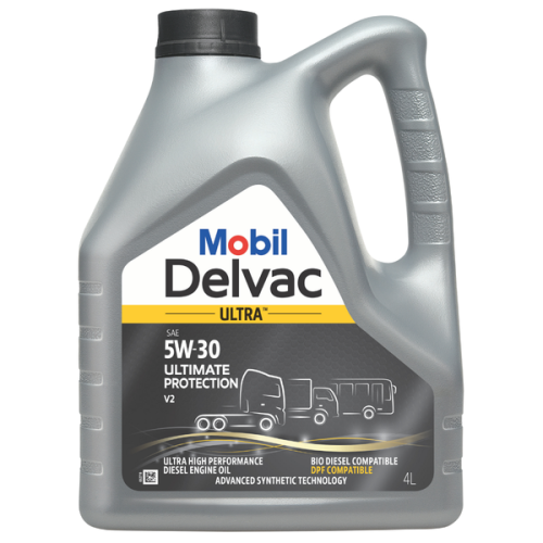Motor&ouml;l MOBIL Delvac Ultra 5W-30 Ultimate Protection v2 4 Liter Kanister 157422