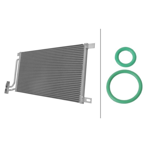 HELLA Kondensator, Klimaanlage >>> Easy2Fit <<< 8FC 366 222-921