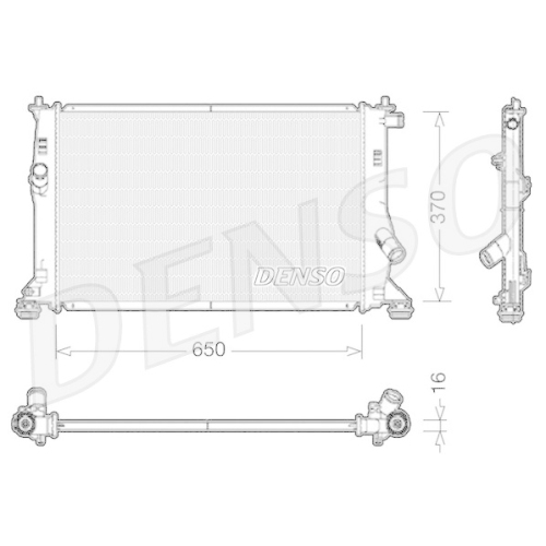 DENSO K&uuml;hler, Motork&uuml;hlung DRM10076