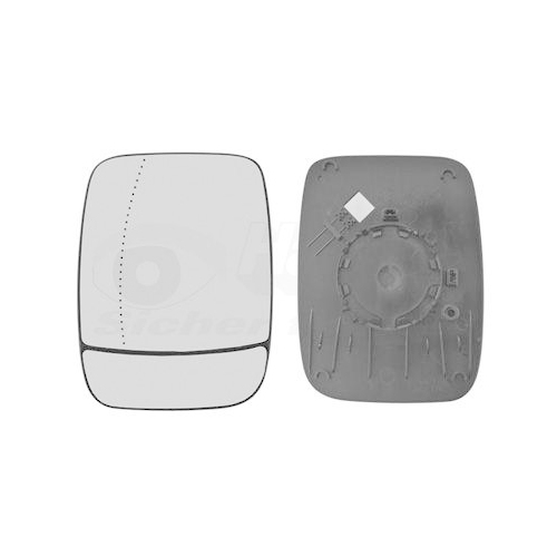 VAN WEZEL Spiegelglas, Au&szlig;enspiegel * HAGUS * 3891831