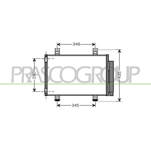 PRASCO Kondensator, Klimaanlage PrascoSelection SZ034C001