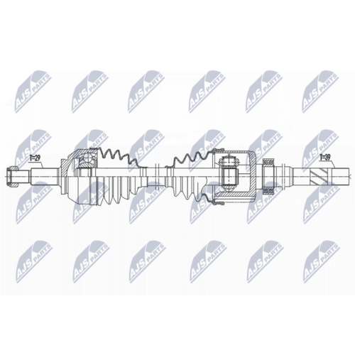 NTY Antriebswelle NPW-RE-192