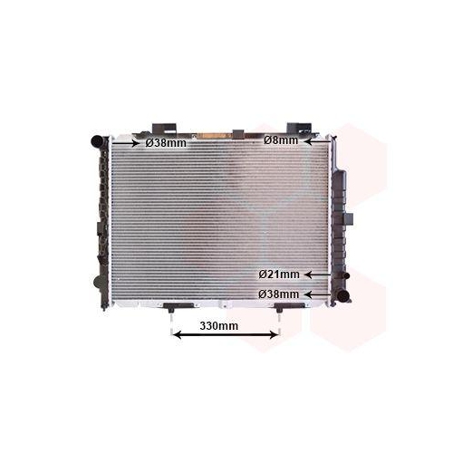 VAN WEZEL K&uuml;hler, Motork&uuml;hlung 30002228