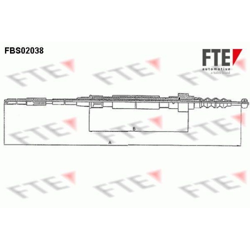 FTE Seilzug, Feststellbremse 9250045