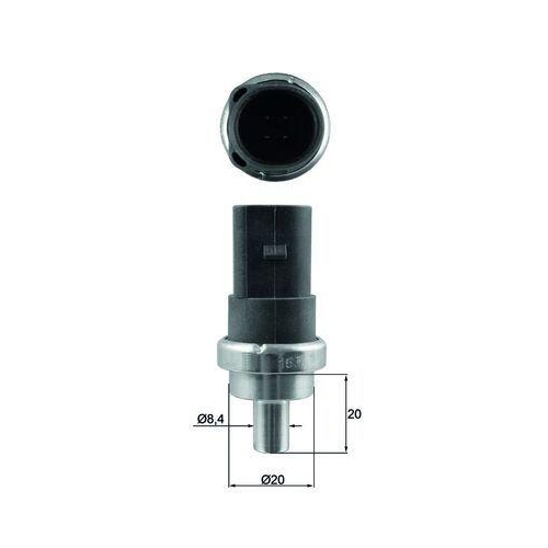 MAHLE Sensor, K&uuml;hlmitteltemperatur BEHR TSE 7