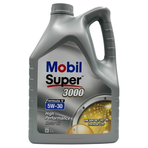 Motor&ouml;l MOBIL SUPER 3000 Formula V 5W-30 5 Liter VW 50400 / 50700 Longlife 3