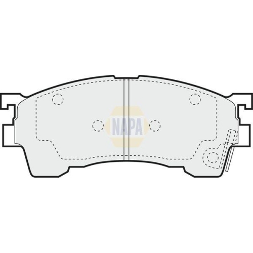 NAPA Bremsbelagsatz, Scheibenbremse NAPA NBP1332