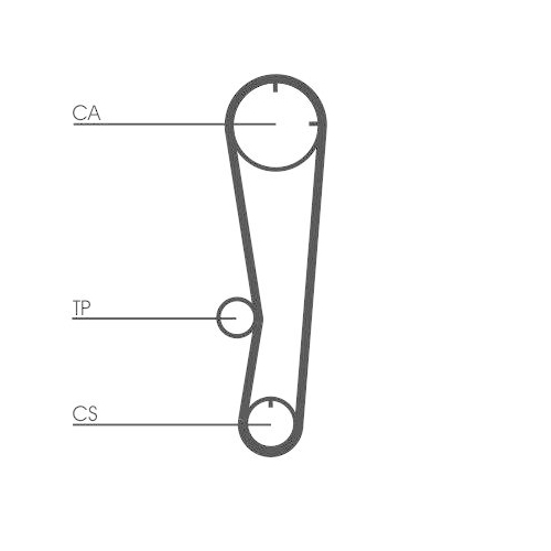 CONTINENTAL CTAM Zahnriemen CT602