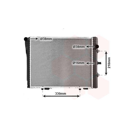 VAN WEZEL K&uuml;hler, Motork&uuml;hlung 30002229