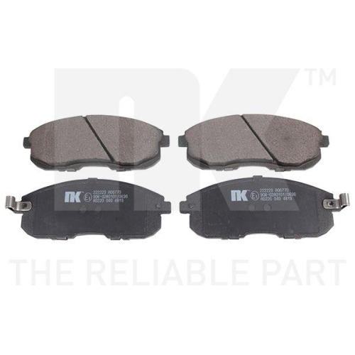 NK Bremsbelagsatz, Scheibenbremse 222223