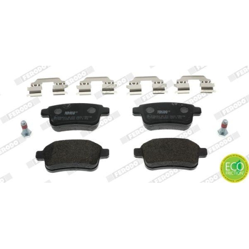 FERODO Bremsbelagsatz, Scheibenbremse PREMIER ECO FRICTION FDB4186