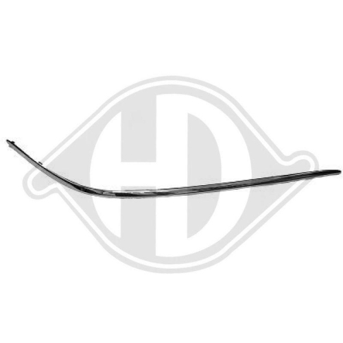 DIEDERICHS Zier-/Schutzleiste, Stoßfänger 1646064