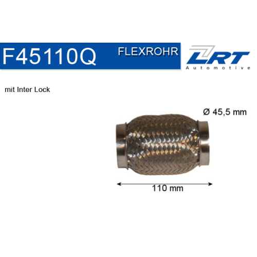 LRT Flexrohr, Abgasanlage F45110Q