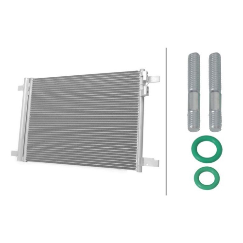 HELLA Kondensator, Klimaanlage >>> Easy2Fit <<< 8FC 366 221-401