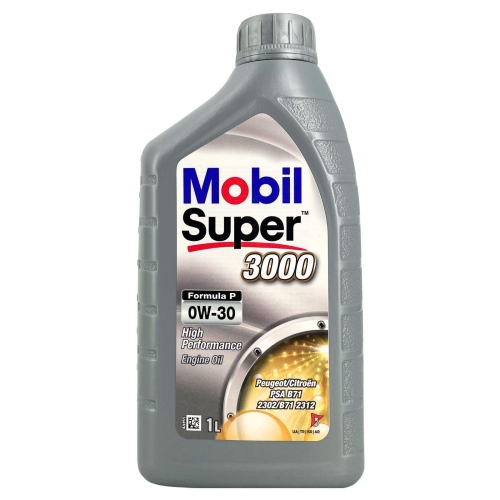 Motor&ouml;l Motoren&ouml;l MOBIL Super 3000 Formula P 0W-30 1 Liter Flasche 152170