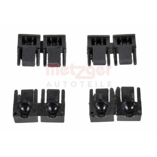 METZGER AUTOTEILE Kugelpfannensatz, Drallklappenstellelement (Saugrohr) 2100904