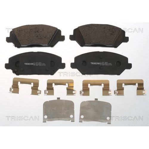 TRISCAN Bremsbelagsatz, Scheibenbremse 8110 43061