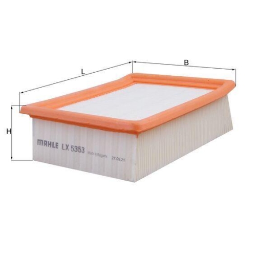 MAHLE Luftfilter LX 5353