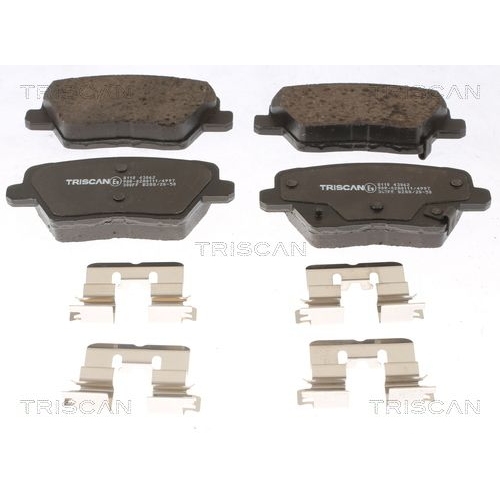 TRISCAN Bremsbelagsatz, Scheibenbremse 8110 43062