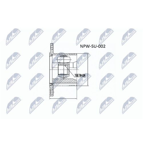 NTY Gelenksatz, Antriebswelle NPW-SU-002