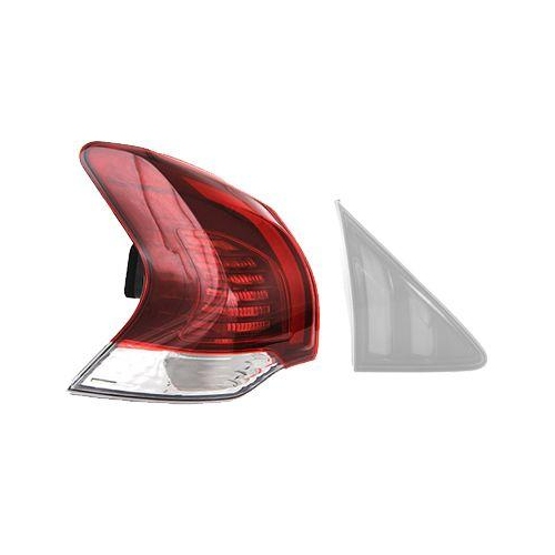 VAN WEZEL Heckleuchte 4077925