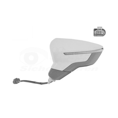 VAN WEZEL Au&szlig;enspiegel * HAGUS * 4946807