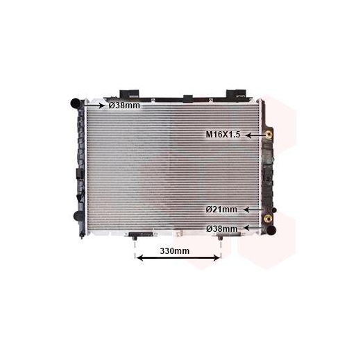 VAN WEZEL K&uuml;hler, Motork&uuml;hlung 30002283