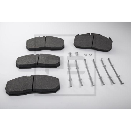 PE Automotive Bremsbelagsatz, Scheibenbremse 086.302-50A