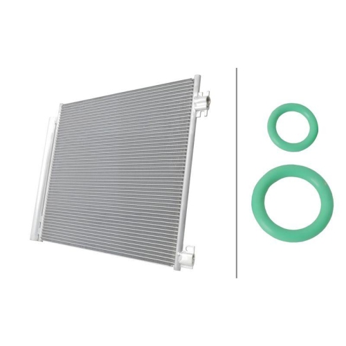 HELLA Kondensator, Klimaanlage >>> Easy2Fit <<< 8FC 366 221-431