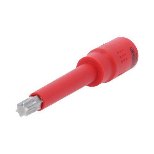 3/8 Zoll Isolierte Bit-Stecknuss Torx, T50, 122mm KS TOOLS 118.3828