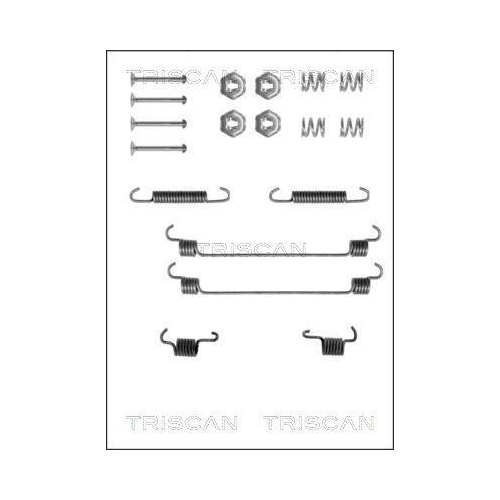 TRISCAN Zubeh&ouml;rsatz, Bremsbacken 8105 102525