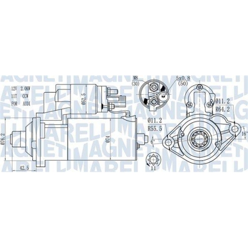 MAGNETI MARELLI Starter