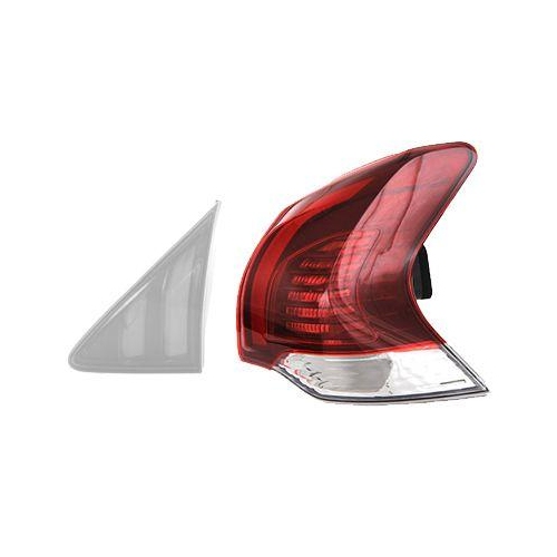 VAN WEZEL Heckleuchte 4077926