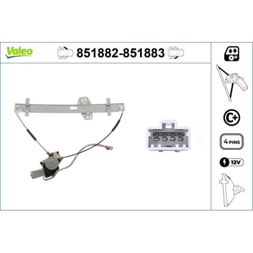 VALEO Fensterheber 851882