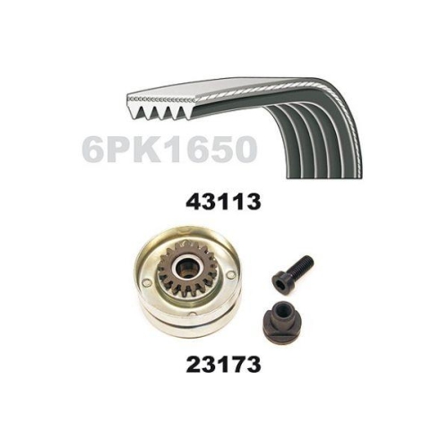 MAPCO Keilrippenriemensatz 23113