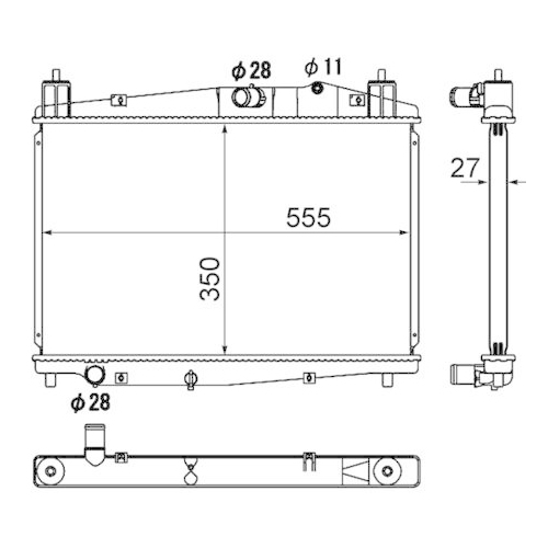 MAHLE K&uuml;hler, Motork&uuml;hlung BEHR CR 1887 000S