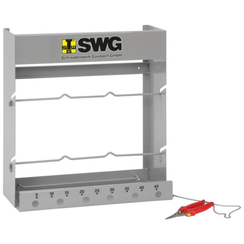 Benzinschlauchab- Rollgerät 6-Fach, RAL 9006 SWG 895 101 6 75